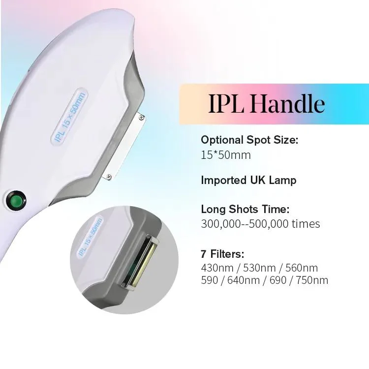 2023 New 4in1 ND YAG Laser+ 808 Diode Laser Hair Removal + IPL Skin Rejuvenation+RF Salon Beauty Equipment