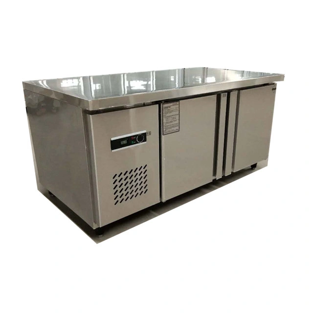 Workbenches Stainless Steel Winner Cooler Under Table Refrigerator Equipment Hotel Fridge Deep Freezer