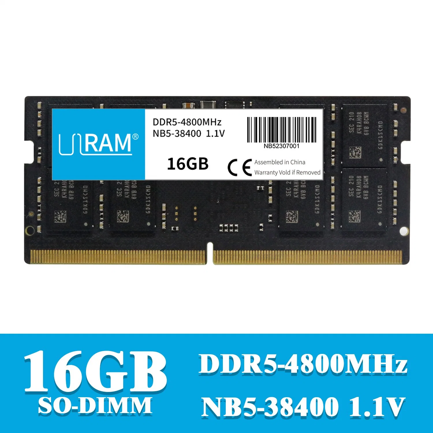 Großhandel Hochfrequenz-Speicher DDR5 4800MHz 16GB so-DIMM RAM für Laptop