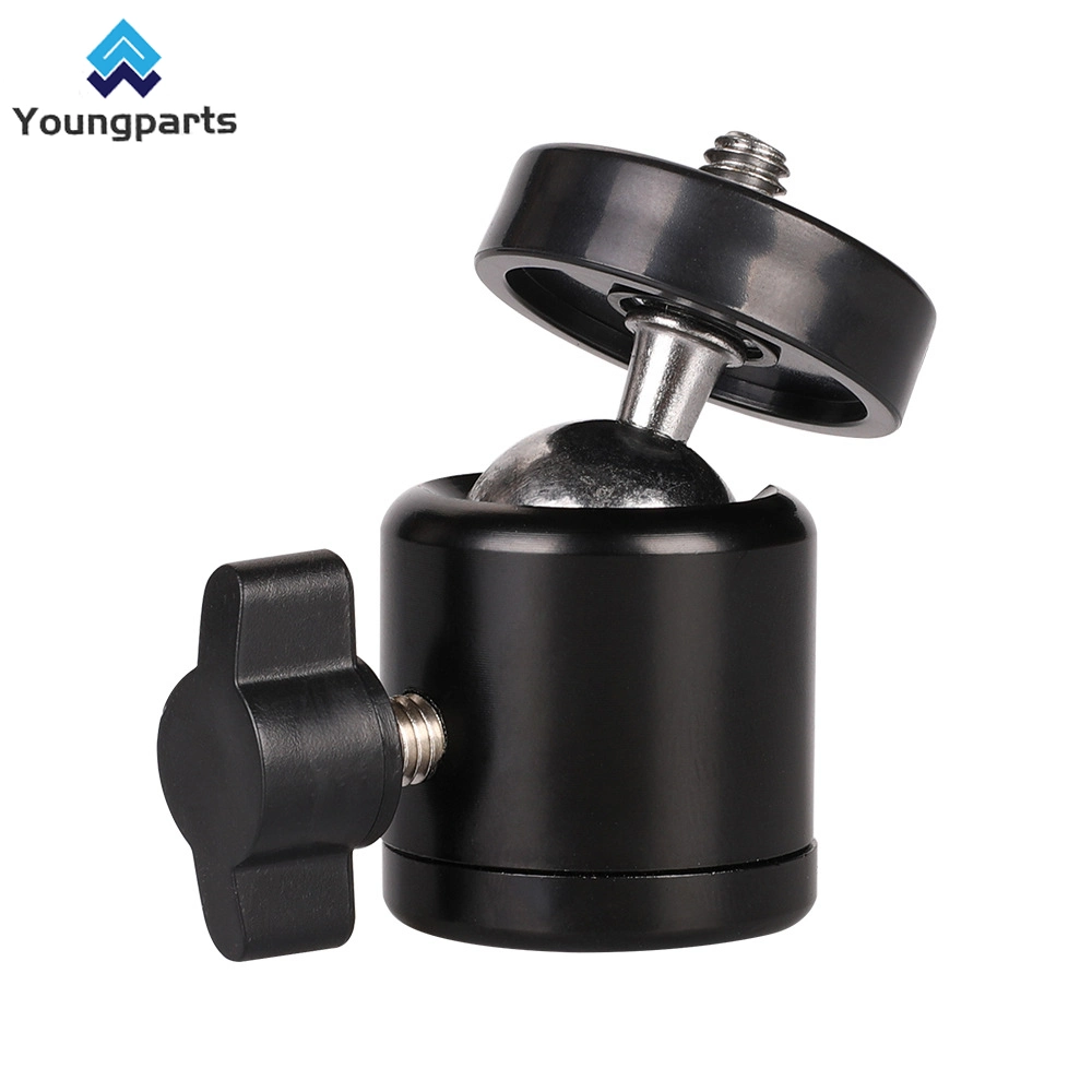 Youngparts 360 Swivel Mini Ball Head Tripod DV DSLR Digital Camera Tripod Stand Mini Ball Head 1/4" Screw Mount