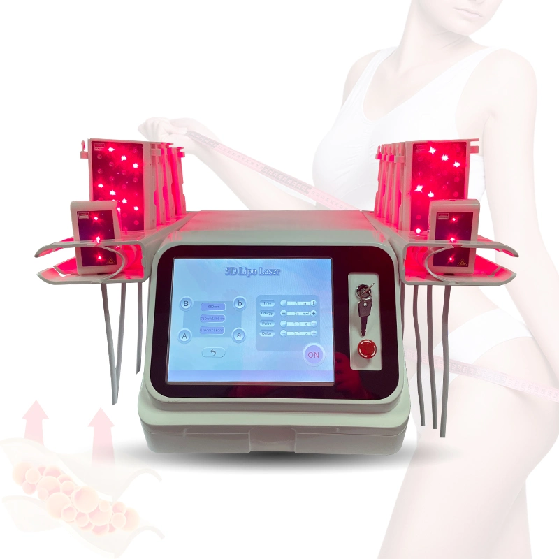 5 Wellenlängen Rotlichttherapie Hautstraffung Körperkonturierung 5D LiPo Laser Maschine Slimming Produkte für die Gewichtsabnahme