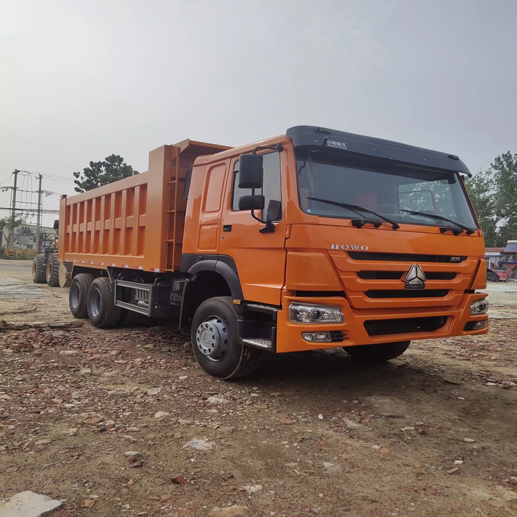 HOWO 6*4 camion à benne basculante 10 roues Génie des camions à benne basculante lourde Transport