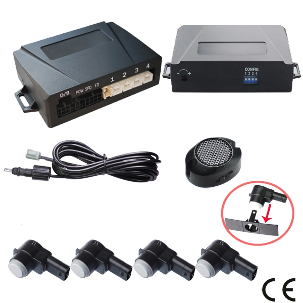 Automated Front Rear Reversing Sensors Parking Guidance System for Cars