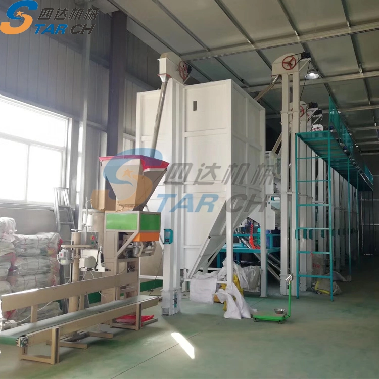 Commercial High quality/High cost performance  Complete Set 50tons Auto Types of Rice Mill for Sale