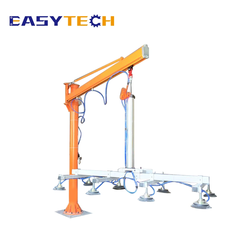 300KG Vakuum-Glasheber Jib Kran Maschine mit Übertragungsarm