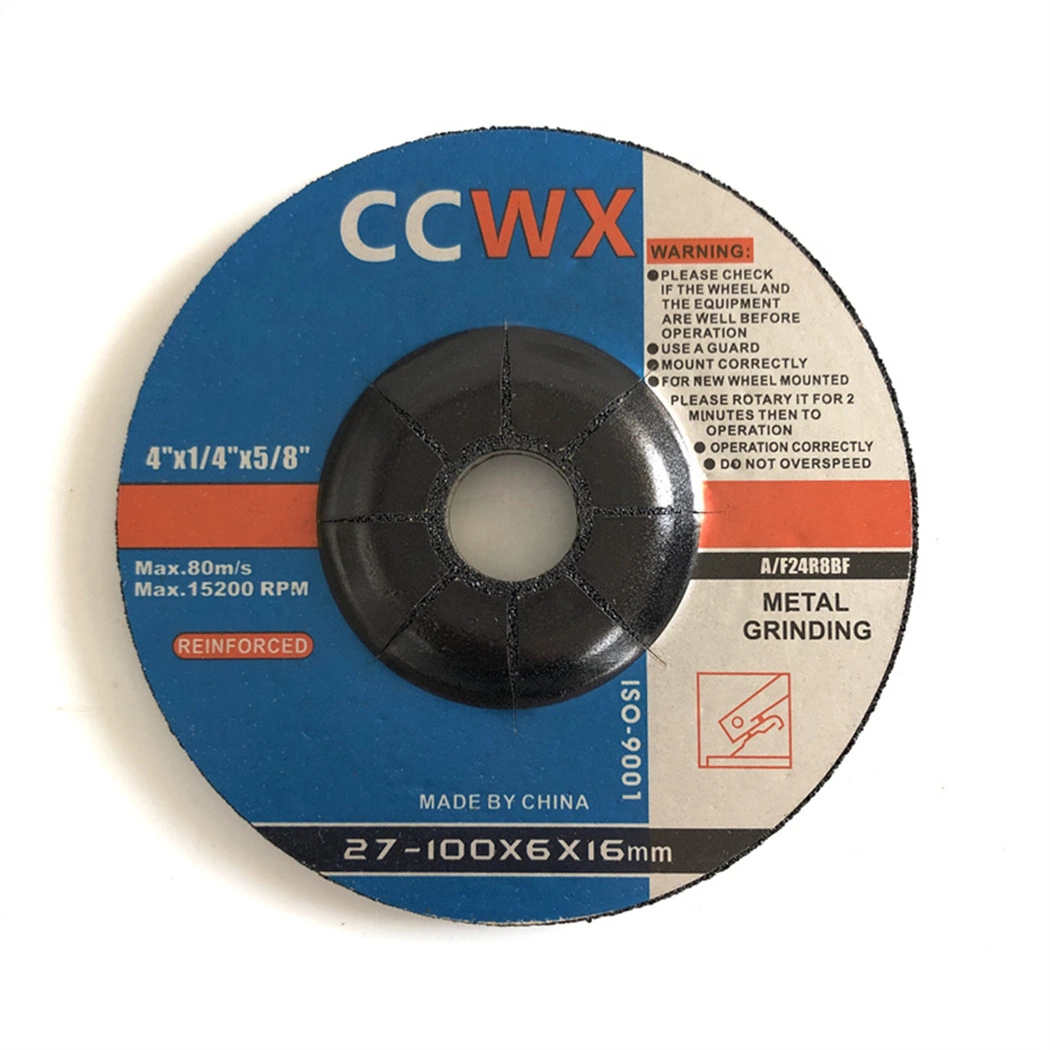 100mm 115mm 125mm Abrasives Grinding Wheels for Metal Made in China