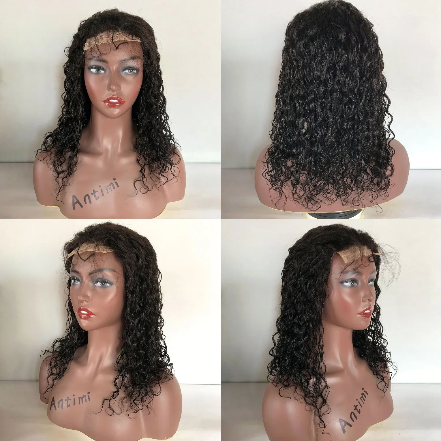 Hair Extensions Natural Deep Wave 4X4 13X4 Lace Front Wigs