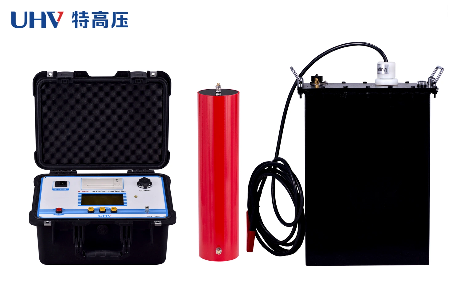 Htdp-H Uhv Very Low Frequency Hipot Tester Vlf Cable Tester High Voltage Tester Vlf AC Hipot Tester