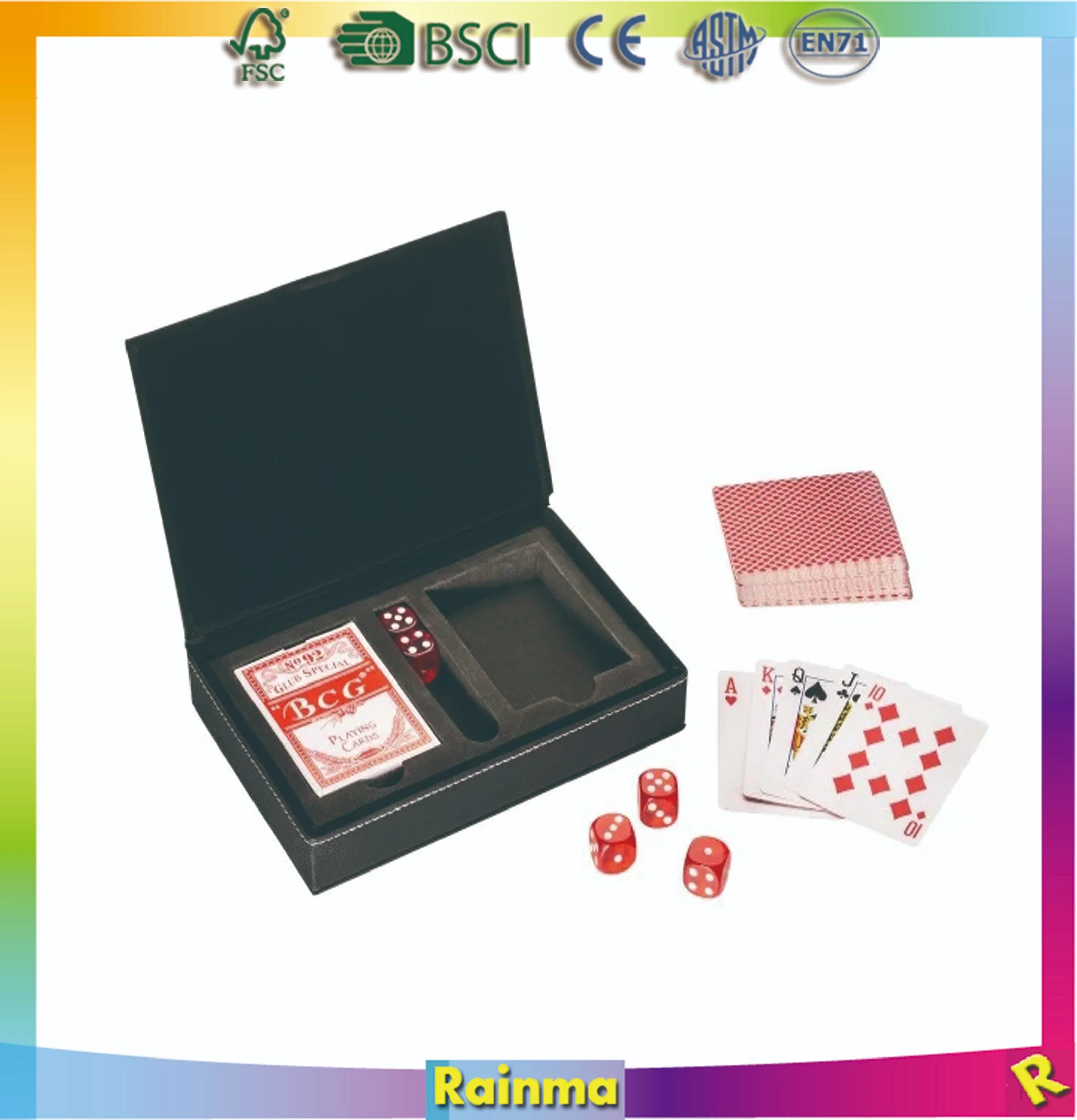 Playing Card Case Used for Multiplayer Games and Promotion