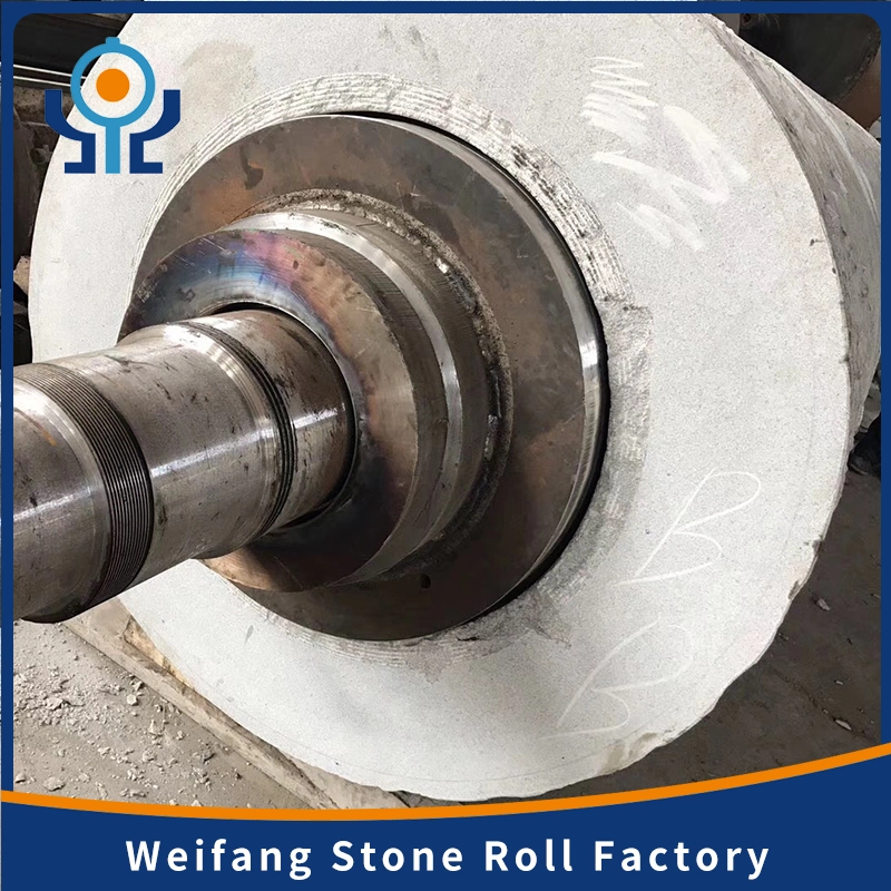 Factory Direct Supply Paper Machine Idler Roll Couch Roll Stretch Roll Various Rubber Roll Stone Roll Paper Machine Spare Parts