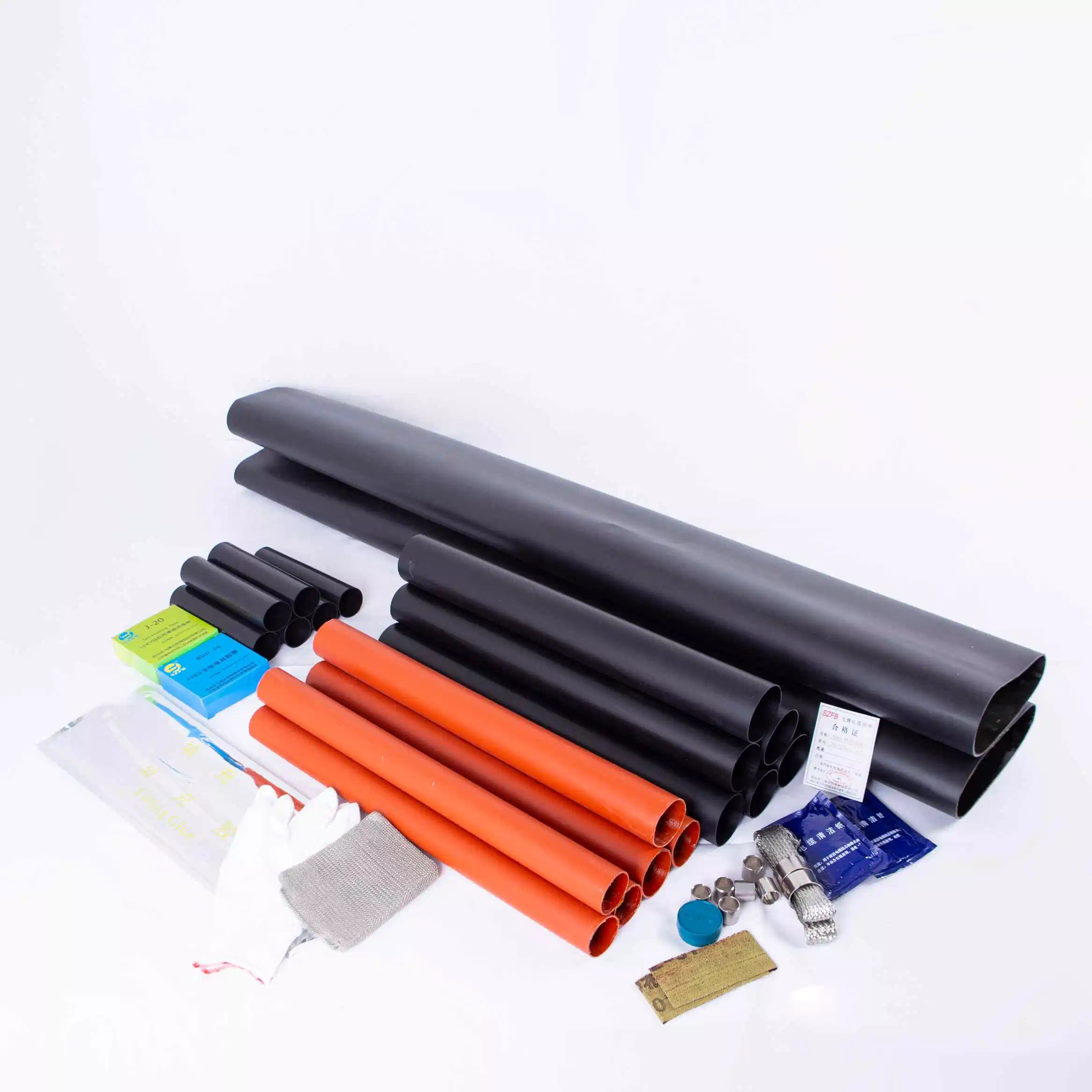 Cable Accessories 3 Core Outdoor and Indoor Heat Shrink Termination and Joint Kit