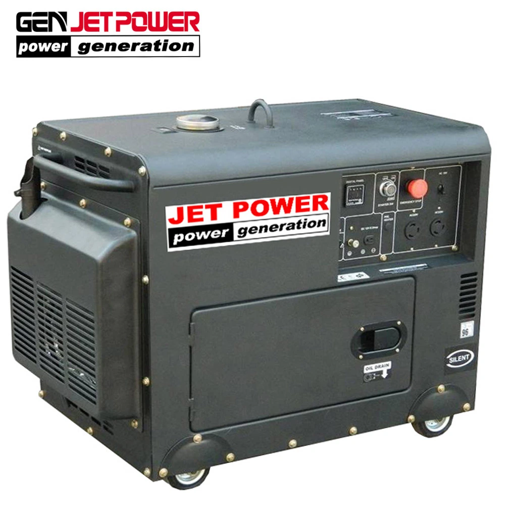 5.5kw 6kVA Open or Silent Frame Portable Diesel Generator