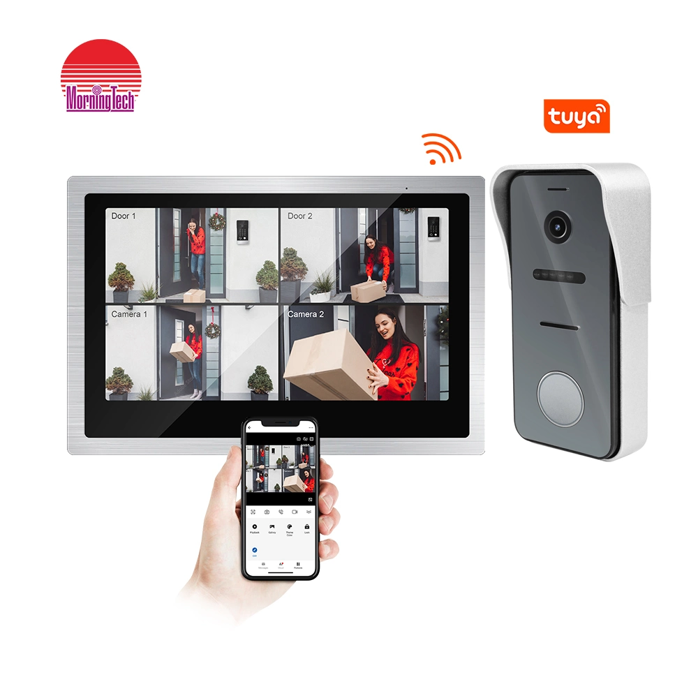 IP WiFi Video Door Phone Intercom System with Mobile APP Work with Ios Android