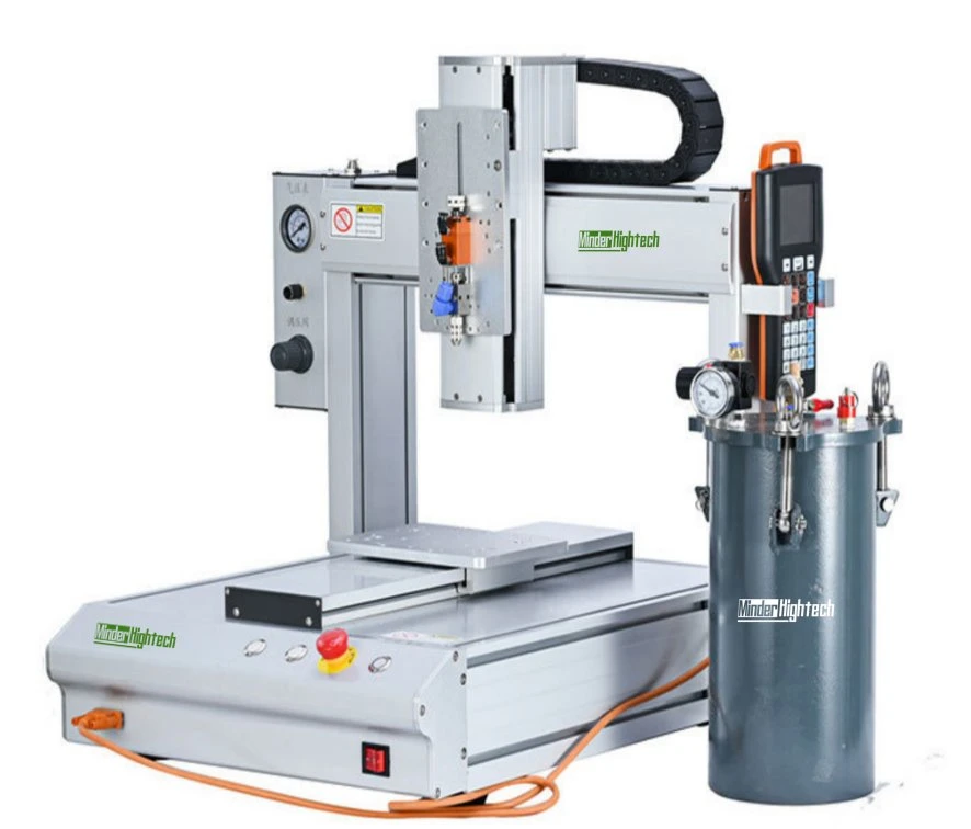 MD-Dy3311 Desktop 3 Axis Glue Dispenser Machine for 1L/2L/3L/5L/10/15L Liquid Glue