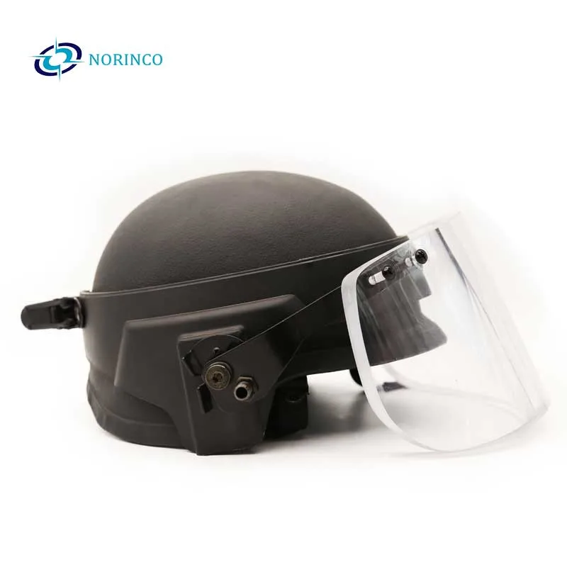 Military Anti-Riot Helmet Level Iiia Ballistic Helmet with Shock Absorbing Easy Carrying Accessories