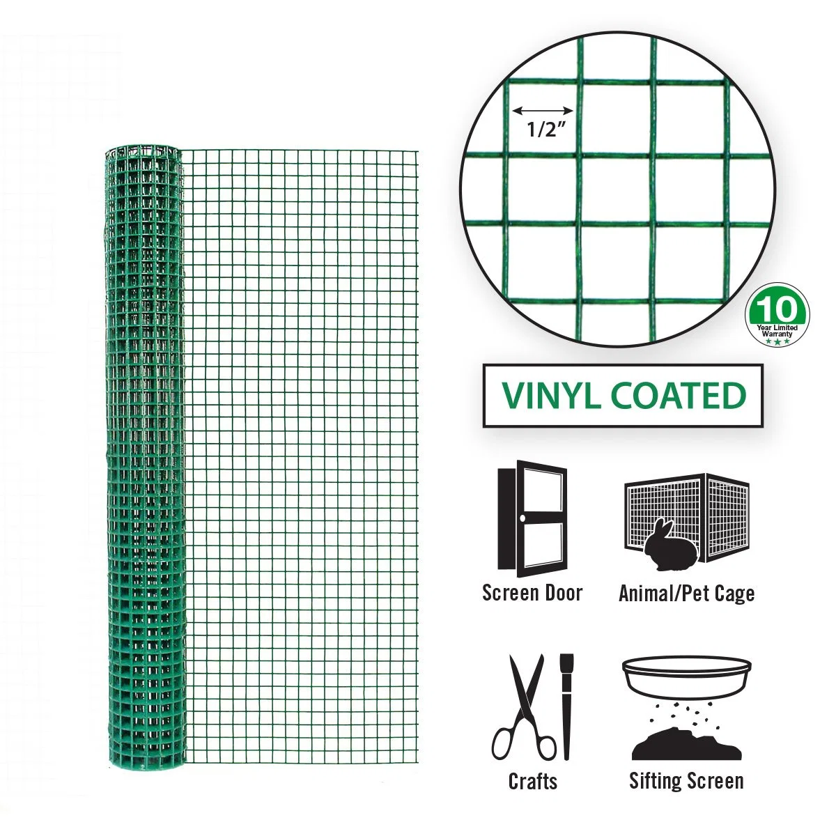 PVC Coated Galvanized Welded Wire Mesh for Fence