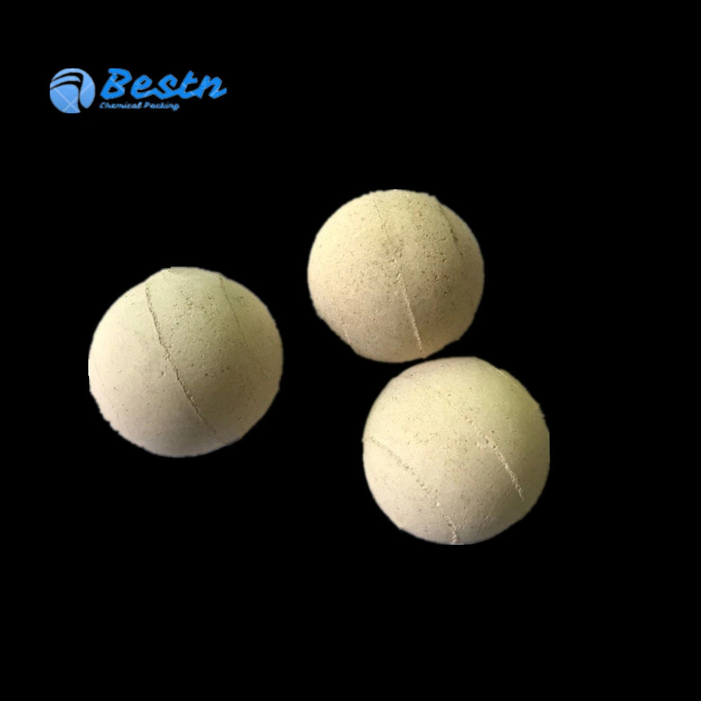 High Stregth Alumina Refractory Ball 60mm Heat Storage Ceramic Ball