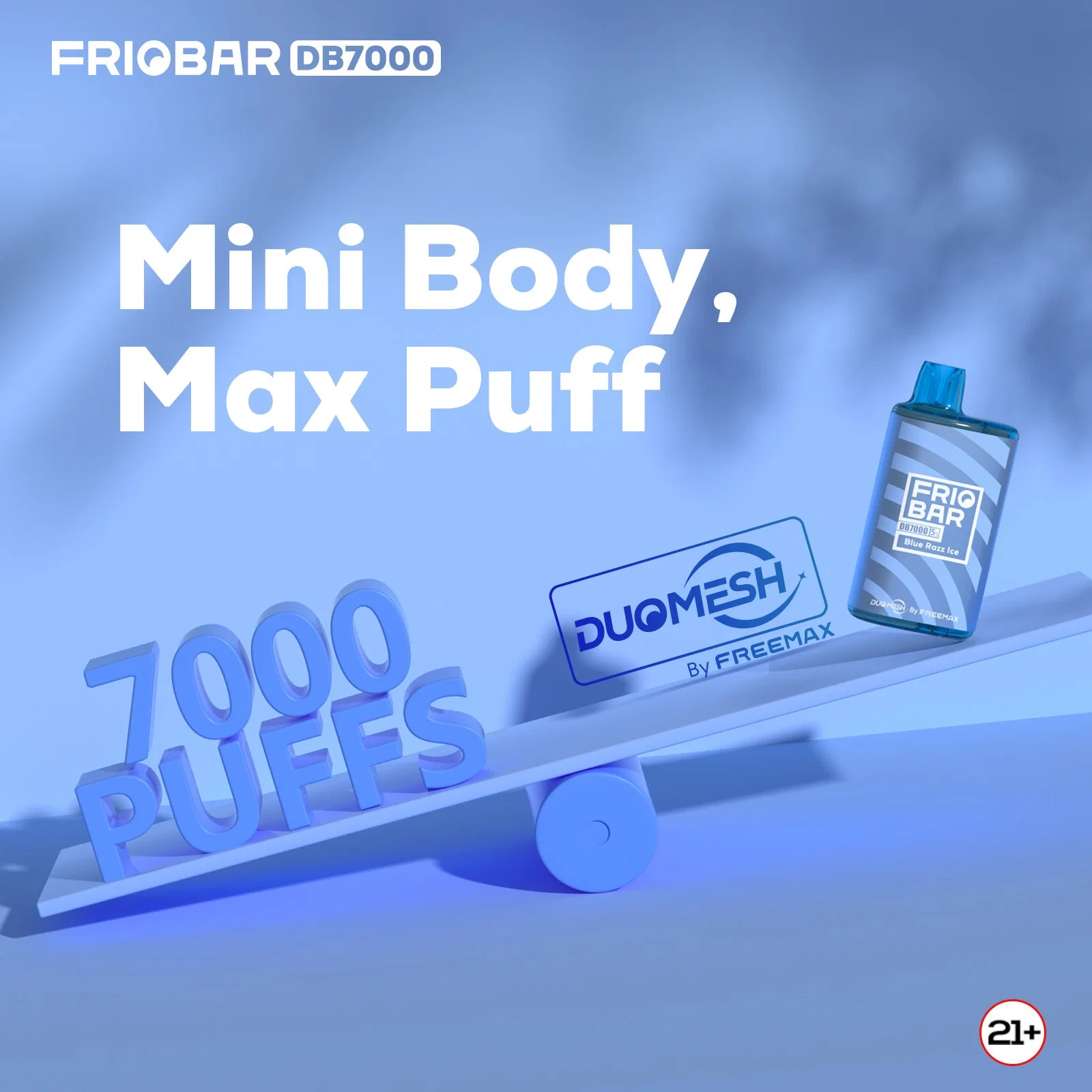 Mini Smile Monster Friobar 7000 Puffs OEM Factory Sabores Free Sample Shipping Vapers Liquids vape