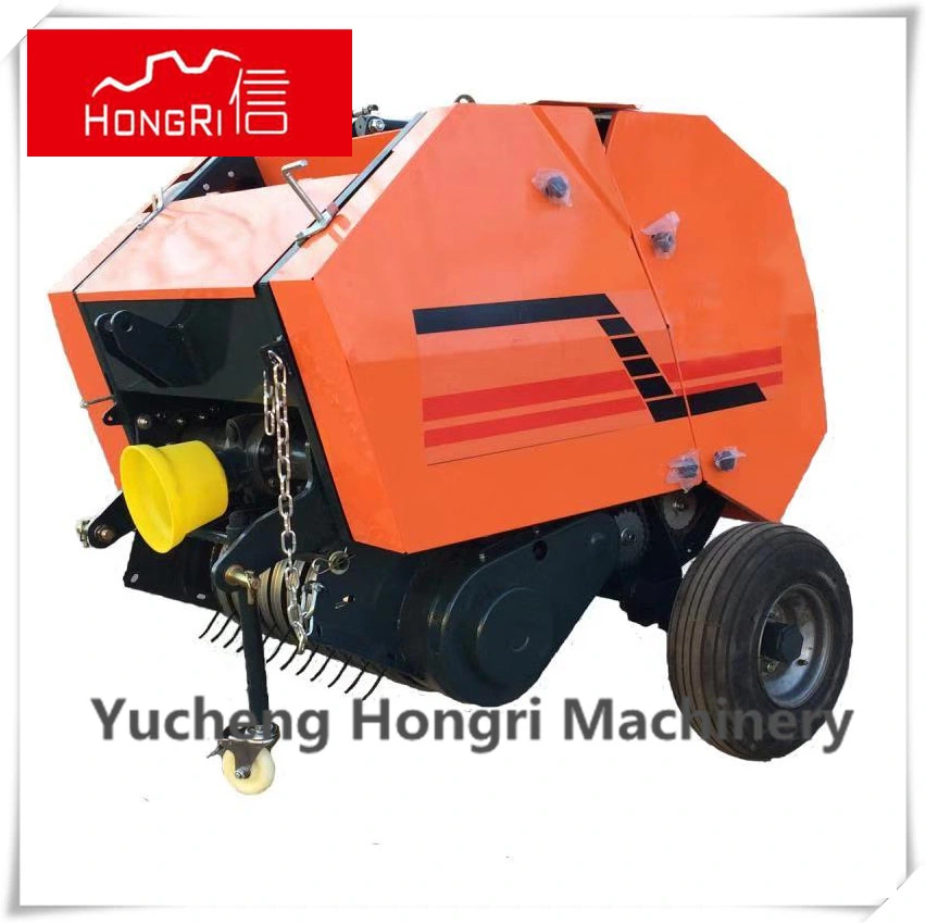 Granja Hongri Mini heno empacado máquina empacadora de paja para el Tractor 0870