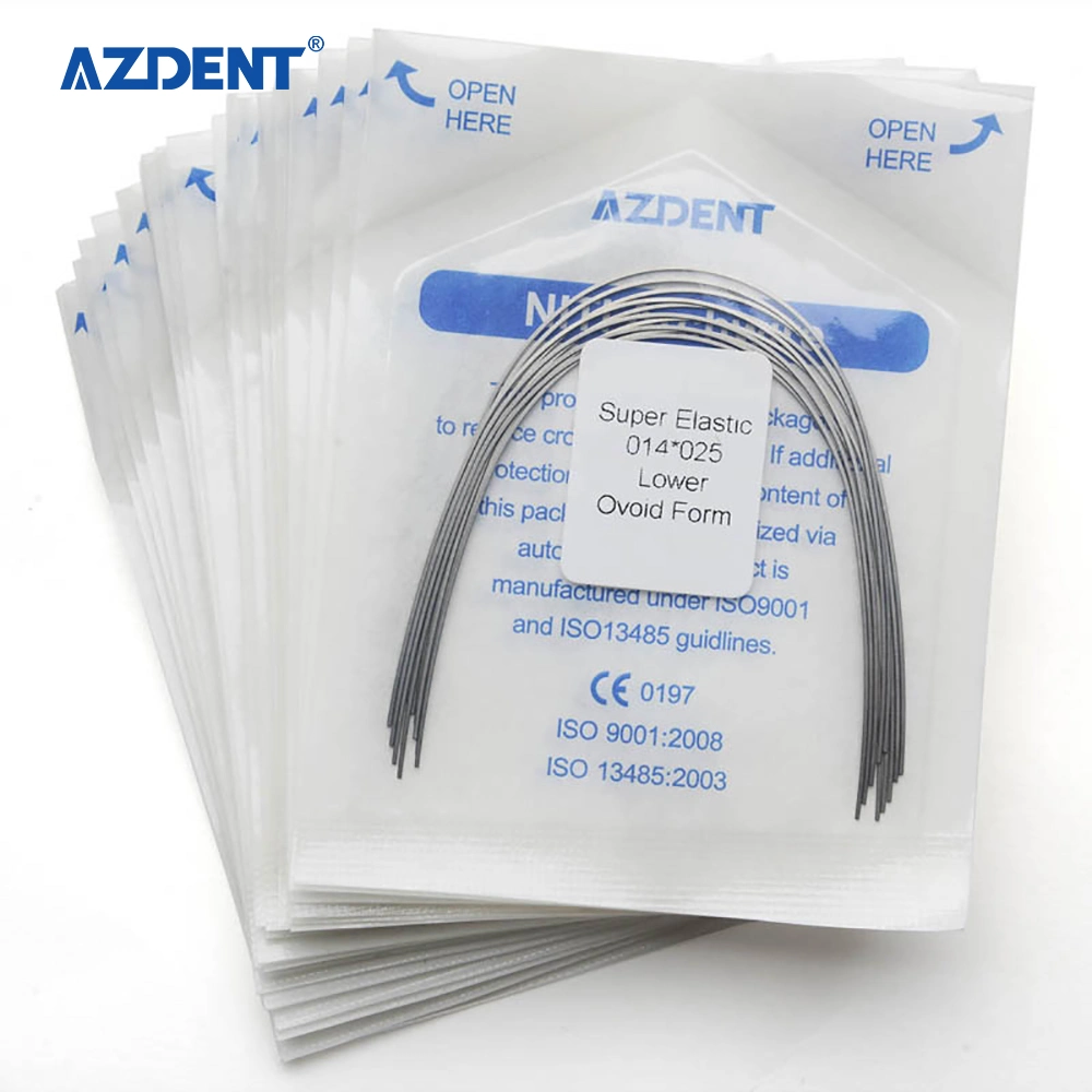 Thermal Activated Dental Orthodontic Super Elastic Niti Arch Wire