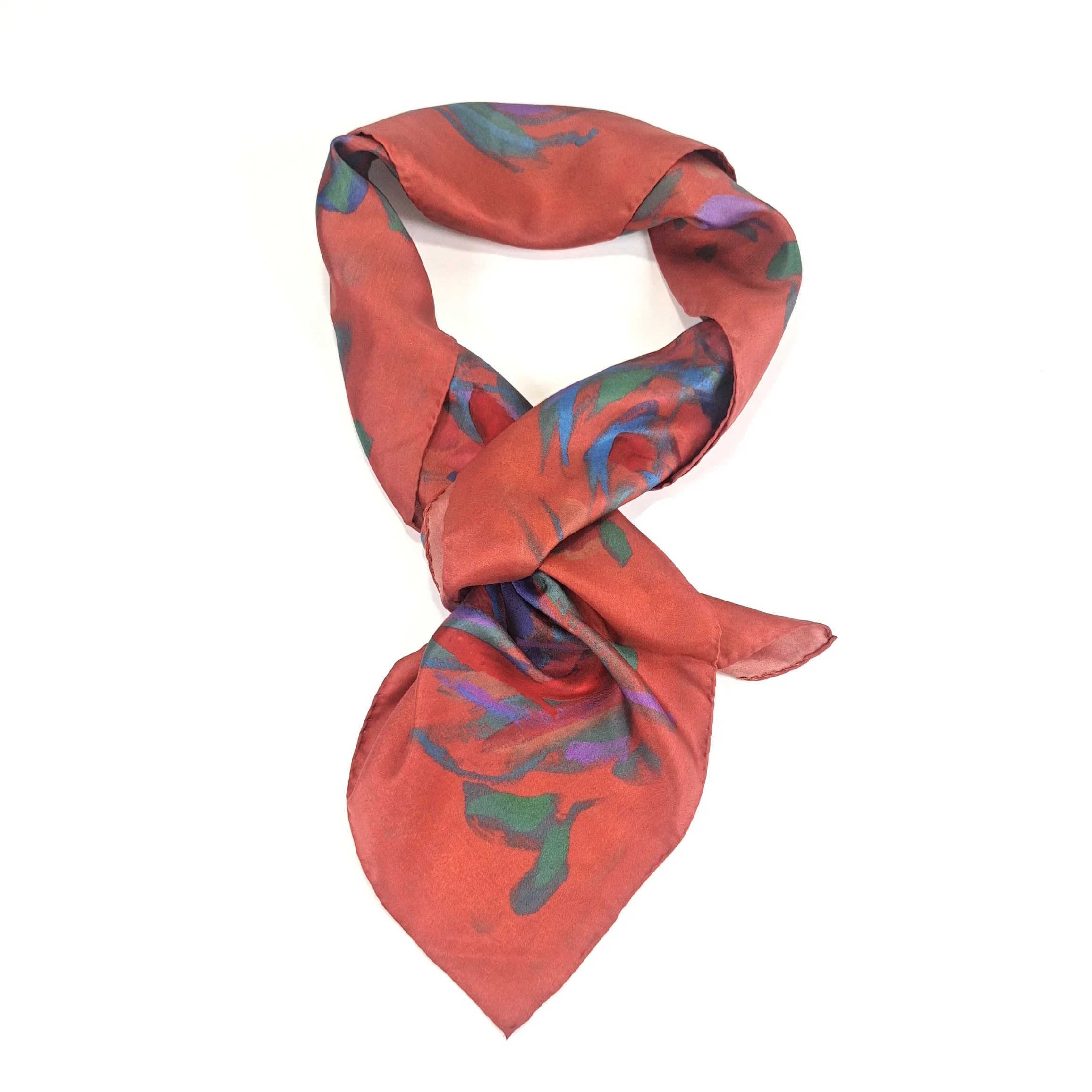 Suit Accessories Scarf, High quality/High cost performance Woven Scarf, New Style Print Polyester / Silk Scarf, Colorful Women Scarf, Custom Pattern Scarf