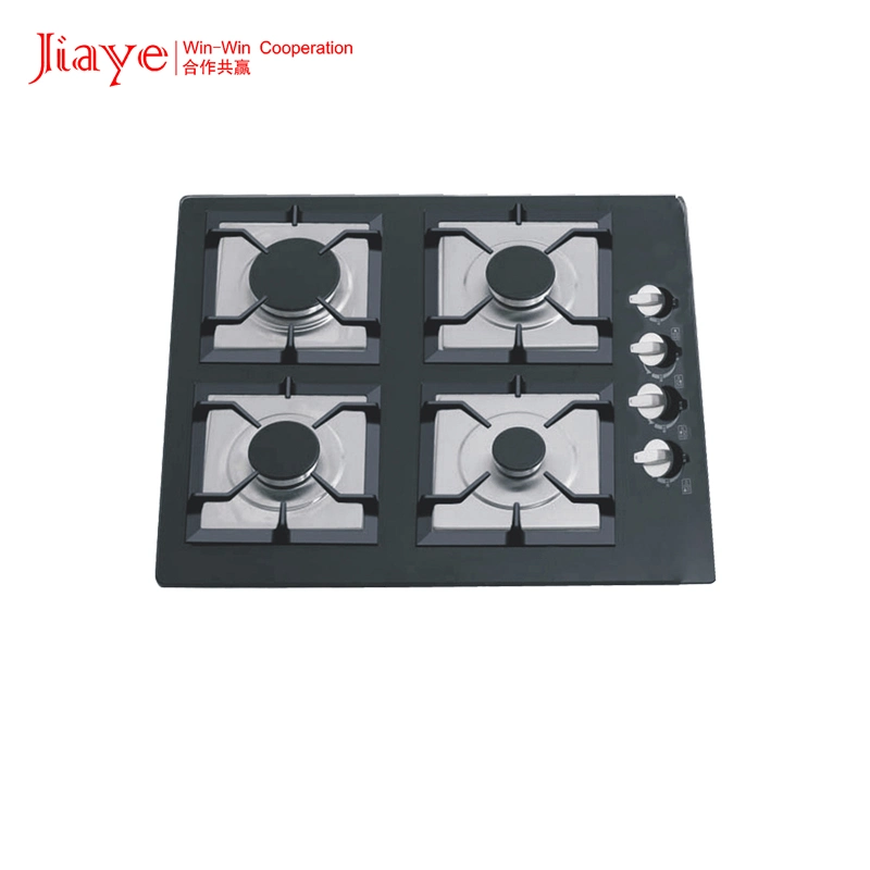 Electrodomésticos Utensilios de cocina vidrio templado 4 Burner hornillo de gas