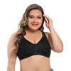 S-Shaper Plus Size Bra Without Sponge Correction Underwear Large Size Without Steel Ring Front Buckle Bra