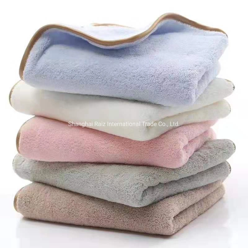 Solide Einfarbige Koralle Fleece Decke Werfen Bettwäsche Home Textilien Promotion Geschenkartikel