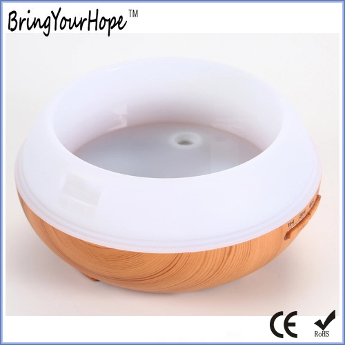 400ml Wooden LED Light Ultrasonic Essential Oil Aroma Diffuser