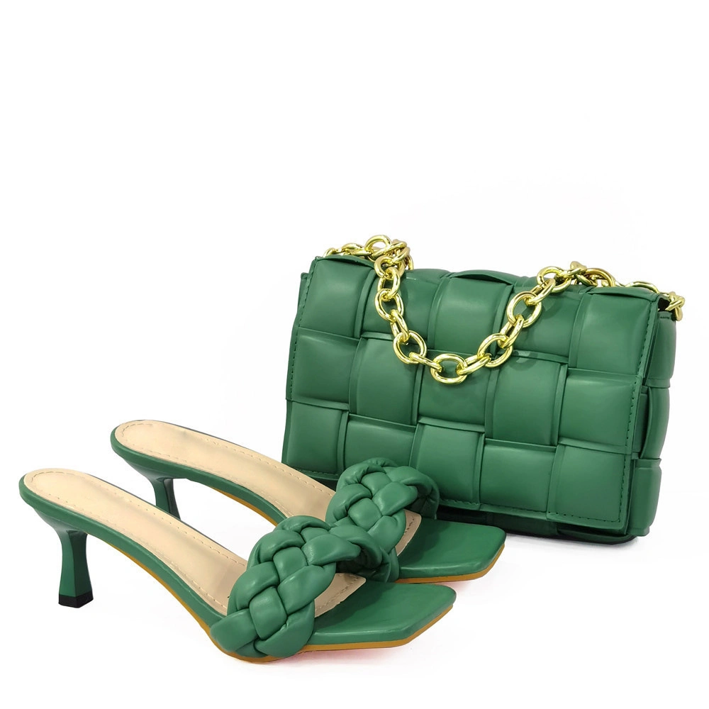 Women Bag and Shoes Set Purses Handbag Sandals