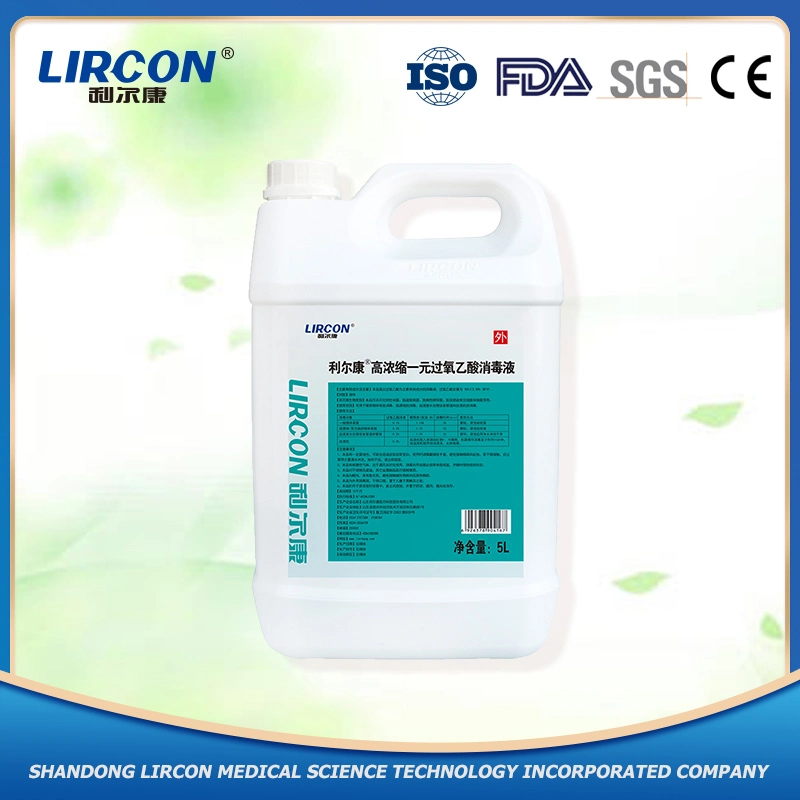 Manufacturer Supply Low Corrosivity Monohydric Peracetic Acid Disinfectant