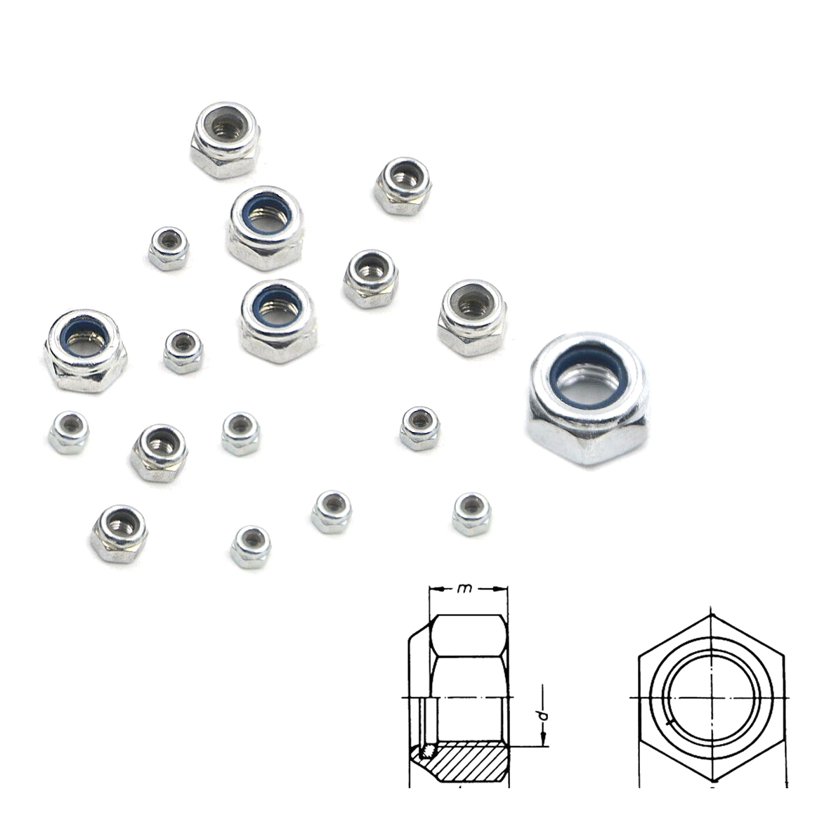 Customized Size Common Bolt Logo Packing Wheel Bolts and Nuts China Cap Nut with Cheap Price