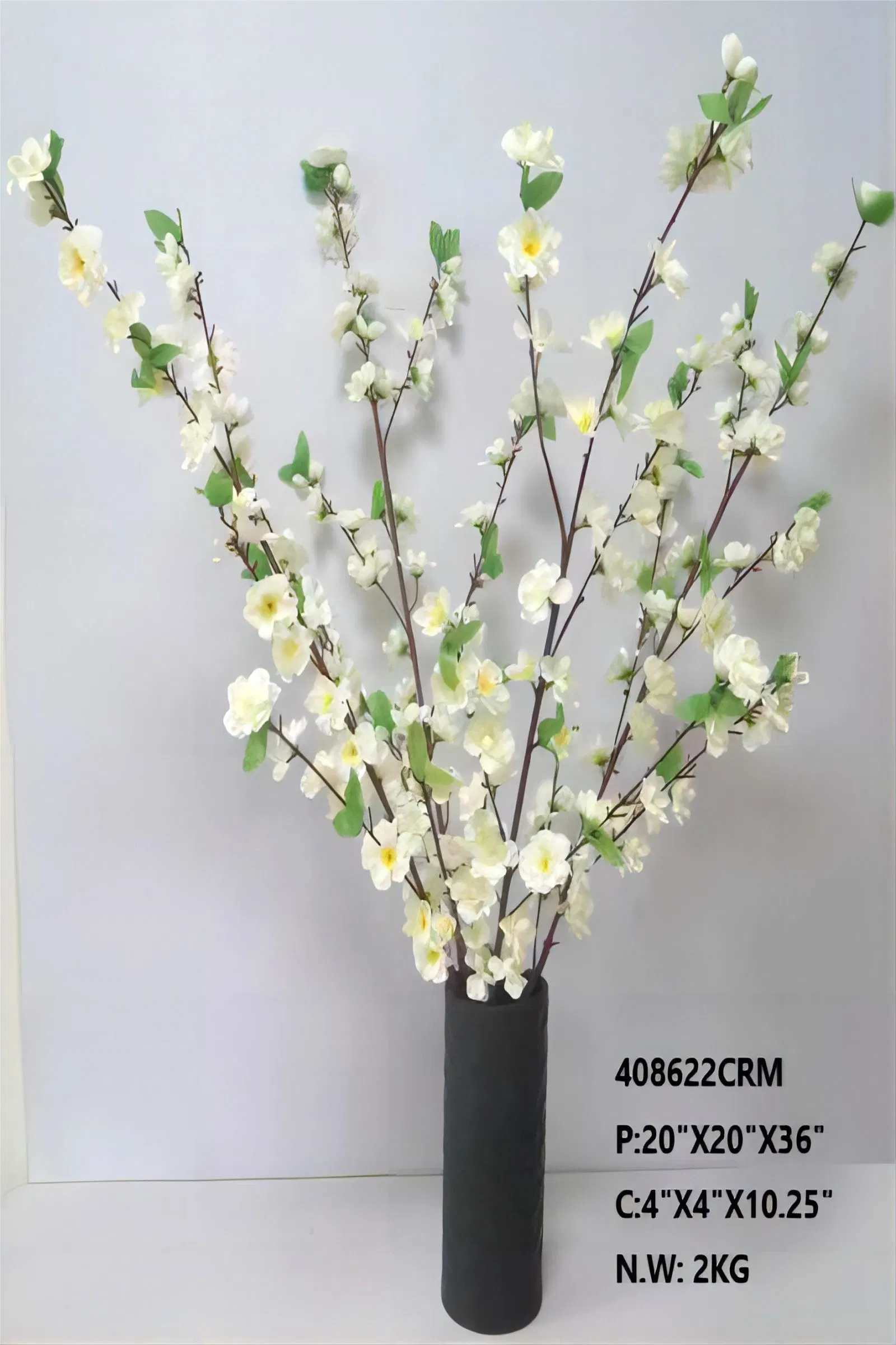 OEM Factory Customized Artificial Peach Blossom Flower Wholesale/Supplier Artificial Flower Wholesale/Supplier Home Decor Artificial Potted Flower Manufacturer in China