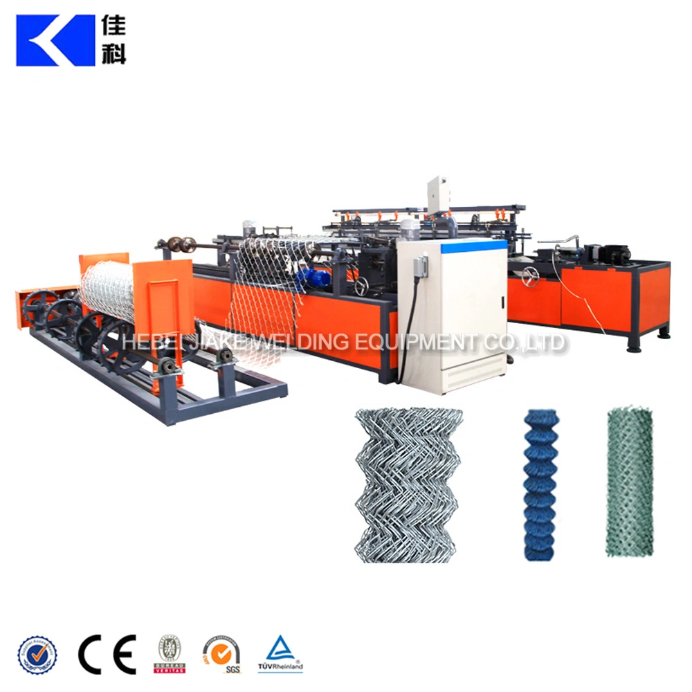 Diamond Mesh Chain Link Fence Machine Factory Direct Price