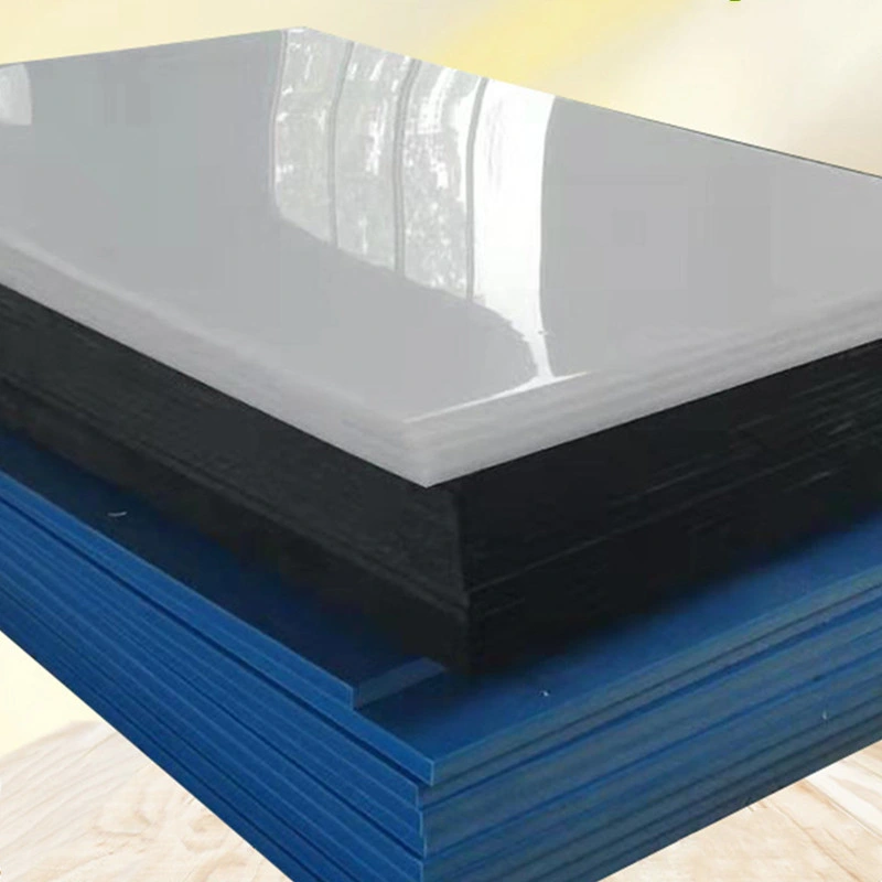 Factory Sell PE Plastic Sheet PE UHMWPE Solid Lining Board Truck Lining Black White Plastic Board