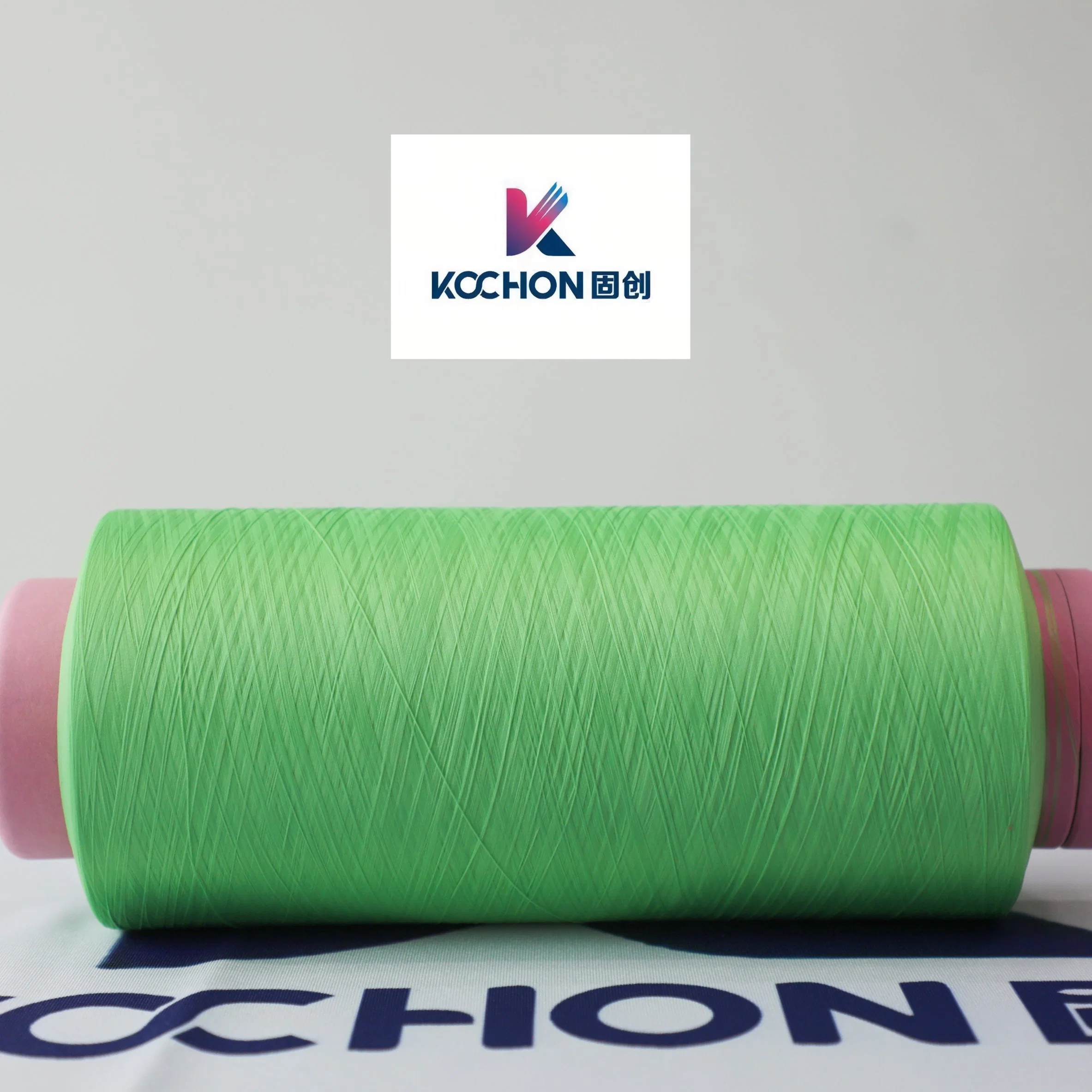 Apple Green Dyed Colors Nylon Stretch Yarn DTY Knitting and Weaving Thread