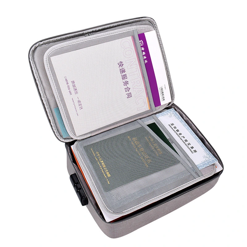 Multifunction Office A4 Files Certificate Storage Bag Case Box (CY0075)