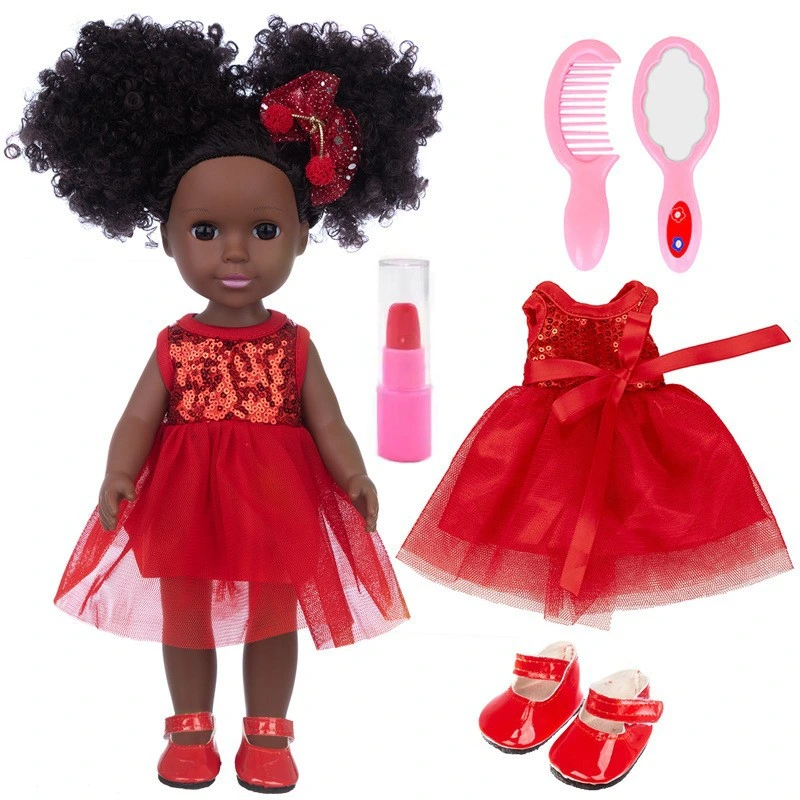 Nouveau 18 pouces à corps mou nouveau-né Baby Doll Vêtements Accessoires Ensemble de jouet pour enfants