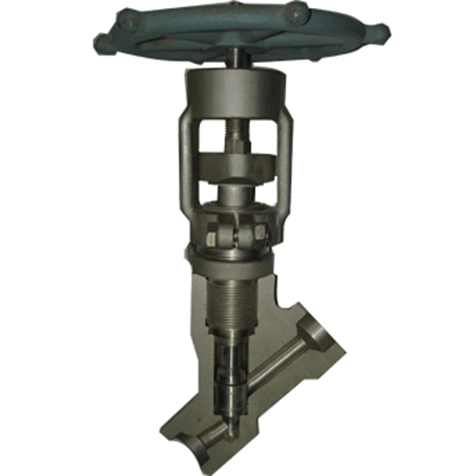 Globe Valve Y-Type Drain Turbine Pneumatically Operated Forging Steel Globe Valve