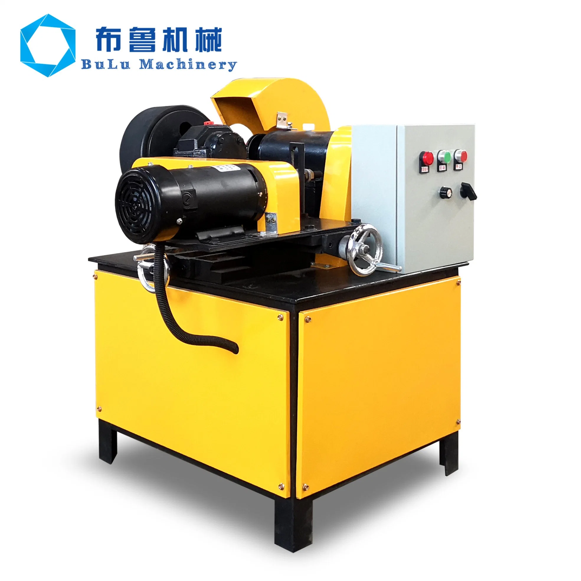 Single Head Round Tube Chamfering Machine for Grinding Deburring