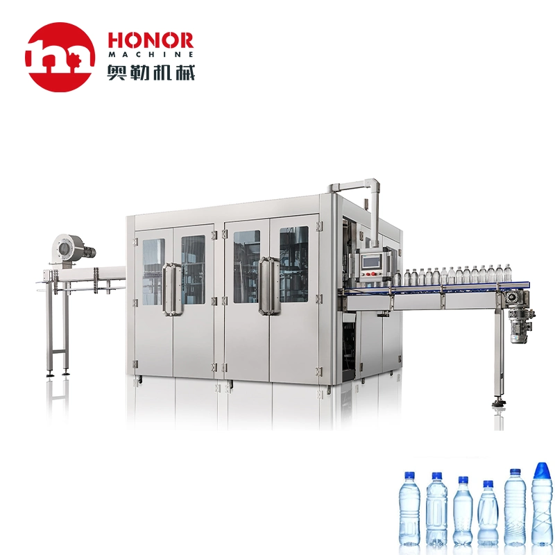 6000-12000bph potable printemps automatique l'Eau Pure Jus Jus Boissons Gazeuses/Liquides/bouteille en verre/peut laver plafonnement de l'de remplissage/de l'embouteillage de décisions de la machine d'emballage