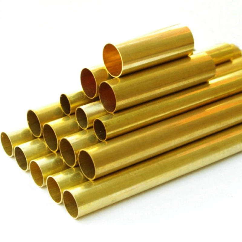 Thick Walled Brass Tube ASTM 70/30 Cuzn37 Cuzn40 Brass Pipe / Brass Tube