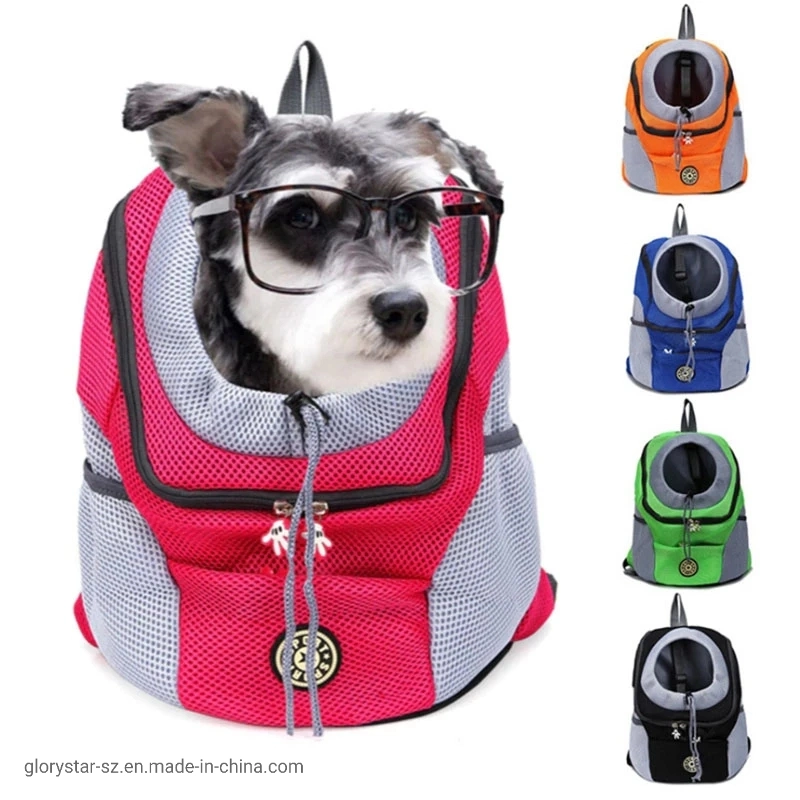 Novo ressalto duplo portátil de Viagem Mochila Pet Dog bag carrier