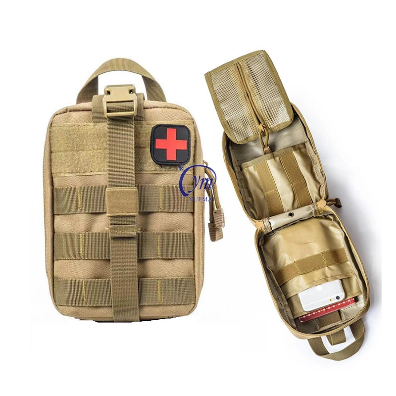 Venda por grosso Exército militar à prova de sobrevivência de Emergência Multifunção de Cintura Bolsa de acessórios tático Molle Primeiro kit de Sid Saco Médica