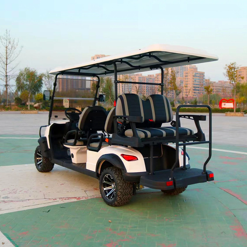 Yuanhai Shining chino 48V Precio barato bajo eléctrico 6 asientos Carro de Golf eléctrico personalizado Precio Venta Cochecitos de Golf eléctricos