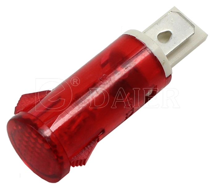 12mm Red 120V LED Indicator Light (MDX-14A)