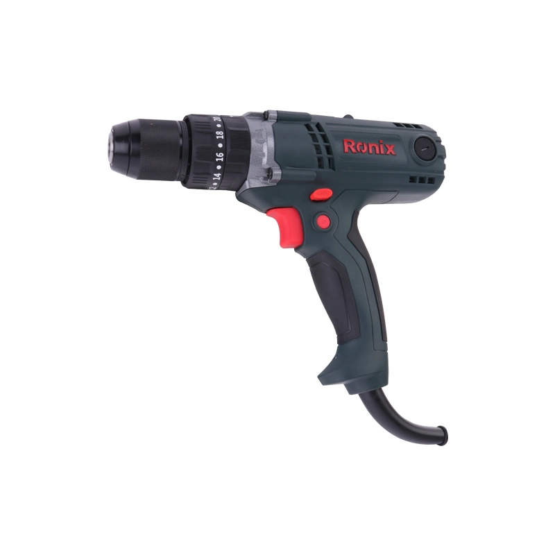 Ronix 2520 Model Professional Screwdriver Set Corded 450W 13mm Electric Impact Screwdriver Drill Powerful Power Tools