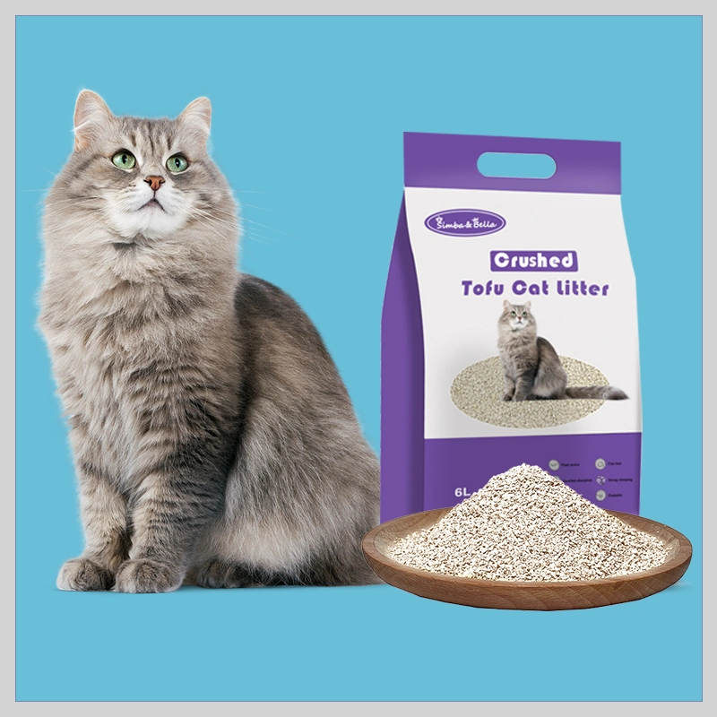 High Quality 100% Natural Bentonite Super Clumping Cat Litter Sand Chemical-Freel Cat Product