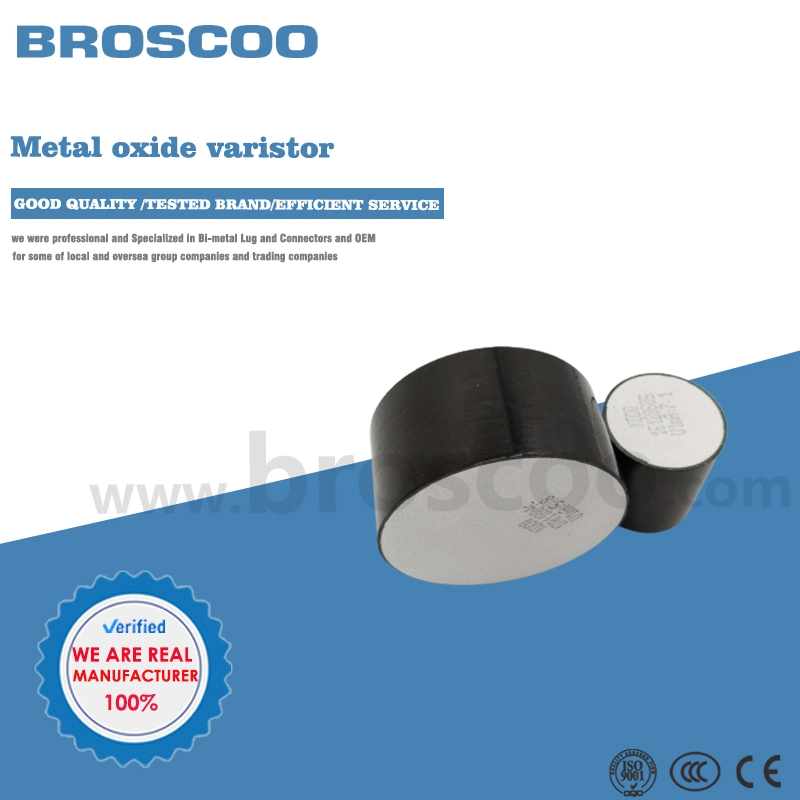 Metal Oxide Varistor MOV Disc para pára-Resistências personalizados blocos MOV China fabricantes fornecedores