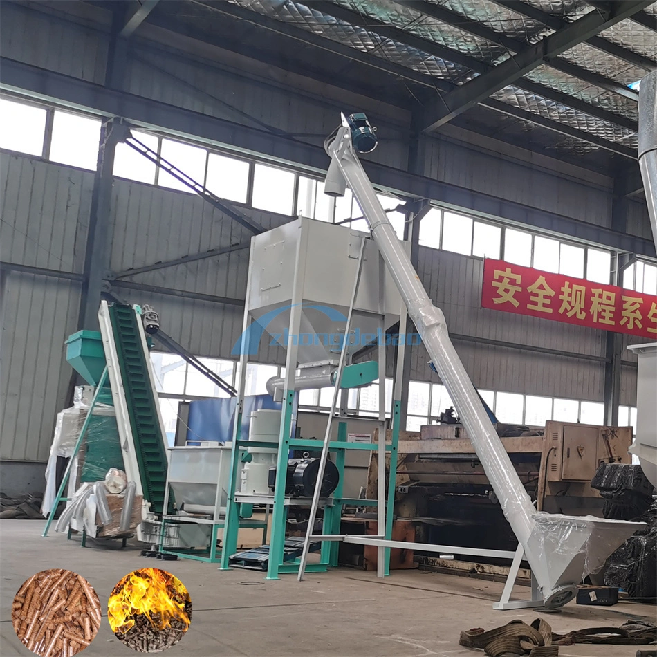 500kg/H Chile Sawdust Wood Pellet Mill Plant Machine Complete Biomass Pellet Production Line